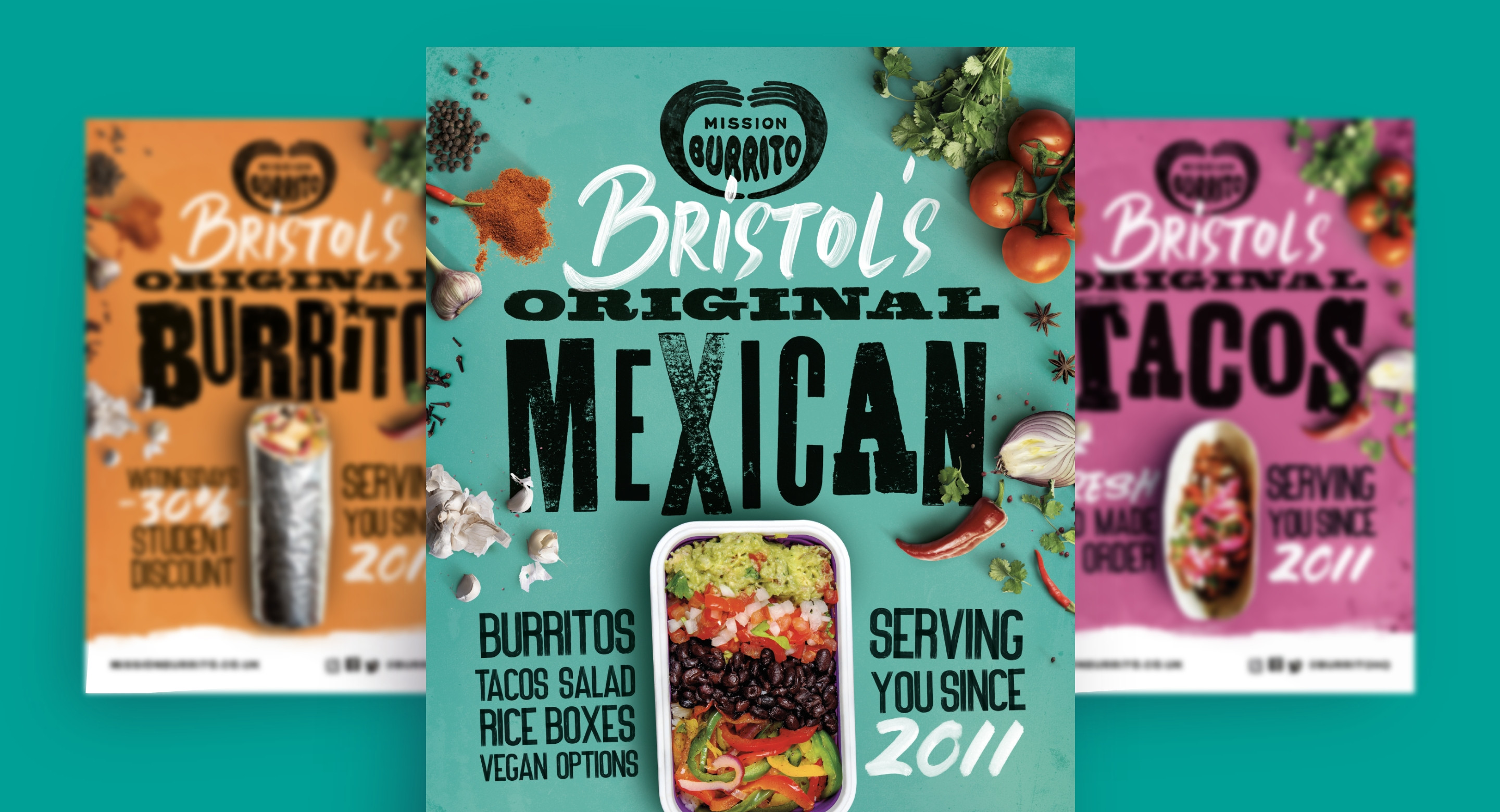 Mission Burrito poster design by Root Studio